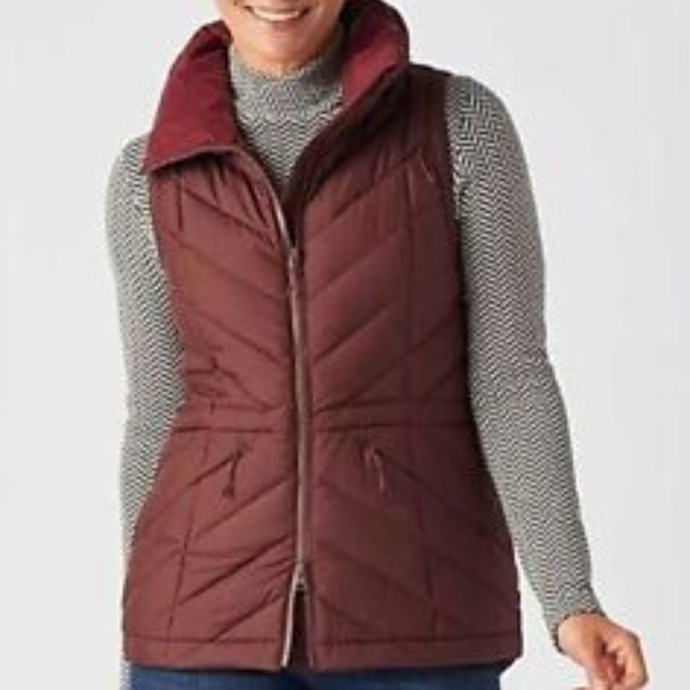 Duluth Trading Company Women's Cold Reliable Down Vest size Large